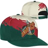 Seattle SuperSonics Mitchell & Ness Cream Hardwood Classics 'Paintbrush' Snapback Hat