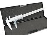 Vernier Caliper & Depth Gauge - 6 inch / 150mm - Stainless