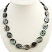 Handmade Abalone Shell & Silver Necklace