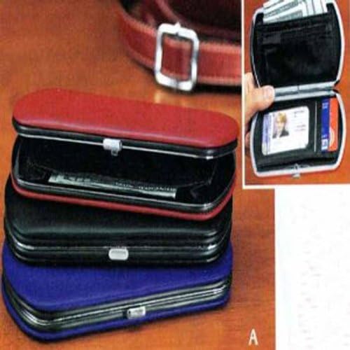 5.5" SUPER SLIM WALLET- RED (THIN ENOUGH TO FIT INTO POCKETS!)