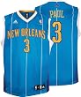 Chris Paul New Orleans Hornets Blue Youth Replica Adidas NBA Jersey