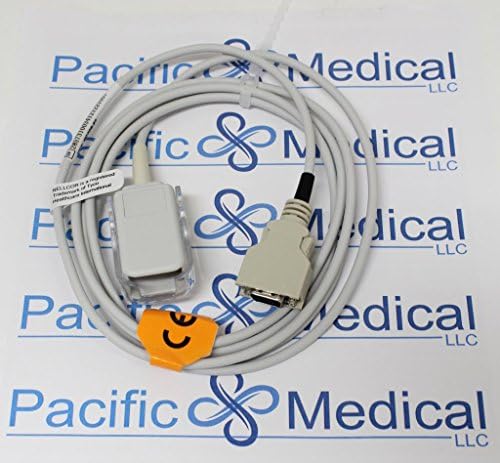 Datascope Mindray Redal to Non-OxiMax DB9 SpO2 Extension Cable - NXMR7025