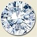 Diamond Design Auto Coaster, Single Coaster for Your Car
