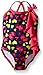 Pink Platinum Girls' Heart Print Swimsuit