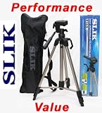 SLIK F-153 Tripod with 3 Way Panhead and Quick Release Plate