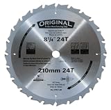 Original 00015 8-1/4-Inch 24 Tooth ATB General Purpose Saw Blade with 5/8-Inch Arbor