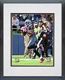 Sidney Rice Seattle Seahawks - NFL Framed and Matted Photo - 2011 Action - 16x20 Photo at Amazon.com