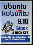 Ubuntu 9.10 and Kubuntu 9.10, 4-disks DVD Installation and Reference Set