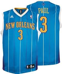 Chris Paul New Orleans Hornets Blue Youth Replica Adidas NBA Jersey