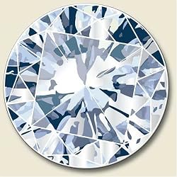Diamond Design Auto Coaster, Single Coaster for Your Car