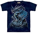 The Mountain Skull Dragon Lightning Fantasy Short Sleeve T-shirt