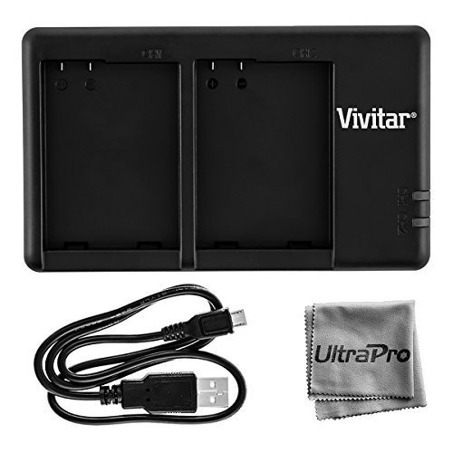 UltraPro NP-BX1 Rapid Dual Charger for Select Sony Digital Cameras - UltraPro Bundle includes Deluxe Custom Microfiber Cleaning Cloth UltraPro NP-BX1 Rapid Dual Charger for Select Sony Digital Cameras - UltraPro Bundle includes Deluxe Custom Microfiber Cleaning Cloth