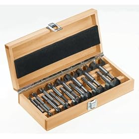 Steelex D3077 Forstner Bit Set, 15-Piece by Steelex