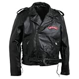 Diamond PlateTM Hand-Sewn Pebble Grain Genuine Buffalo Leather Men