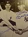 Mickey Mantle & Joe Dimaggio New York Yankees Autographed Professionally Matted Black & White Photo With A Personally Obtained Autograph Directly From The Player