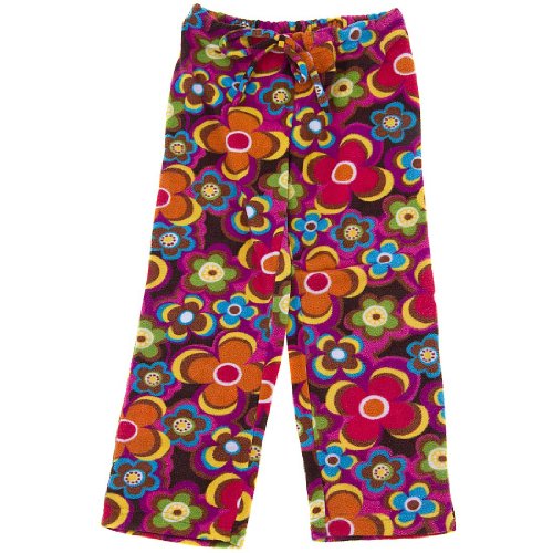 BeePOSH Wild Flower Fleece Pajama Pants for Girls