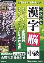 media5 らくらく漢字脳・中級