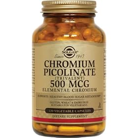 Solgar - Chromium Picolinate, 500 mcg