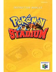 Book: Pokemon Stadium N64 Instruction Booklet (Nintendo 64 Manual Only) (Nintendo 64 Manual) - Nintendo
