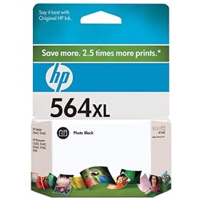 HP 564xl Photo Black Ink Cartridge (CB322WN)