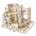 ROKR Wooden Marble Run Toys-Magic Tracks Crash Set-The Amazing Game kit-Home Decoration-Assembly Building Set-Top Christmas,Birthday Gift for Boyfriend,Son,Father,or Grandfather(Marble Explorer)