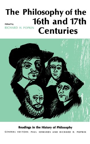 Philosophy of the Sixteenth and Seventeenth Centuries