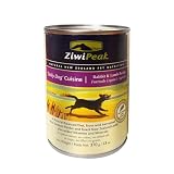 ZiwiPeak Real Meat Grain-Free Canned Dog Food, Rabbit & Lamb Recipe (12/13-oz Cans)