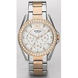Fossil Riley Stainless Steel Watch Two-Tone