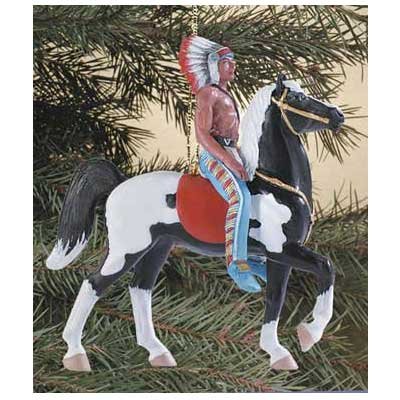 Breyer Horses 2007 Indian Chief Western Retro Ornament
