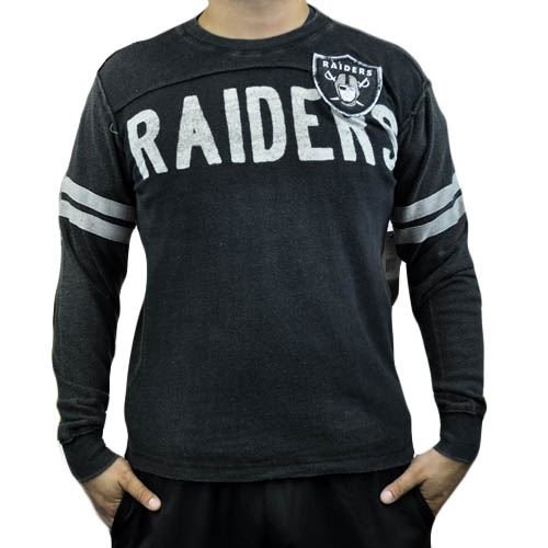 NFL Oakland Raiders Rave Cotton Long Sleeve Premium Shirt Sweatshirt Medium MED at Amazon.com
