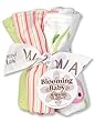 Trend Lab Tiptoe Tulip Blooming Bouquet Wash Cloths, Set of 5