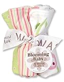 Trend Lab Tiptoe Tulip Blooming Bouquet Wash Cloths, Set of 5