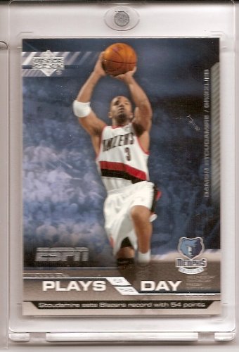 Cheap 2005 /06 Upper Deck ESPN Damon Stoudamire "Plays of the Day" Basketball Card - Mint Condition- Shipped In Protective Screwdown Case !