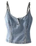 Denim camisole