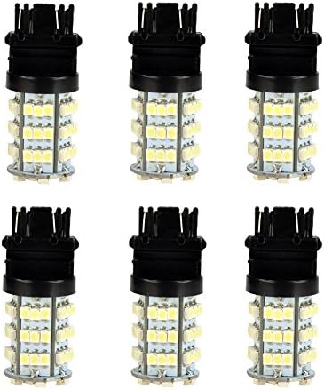 HOT SYSTEM™ 3156 3157 54-SMD LED Bulbs For Car Back Up Reverse Light White 6-pack