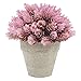 Velener Artificial Provence Pink Lavender Flowers Potted Arrangements for Home Decor