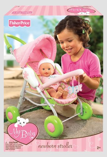 Fisher-Price My Baby Newborn Doll Stroller