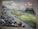 Thomas Kinkade Nascar Thunder Fleece Throw Blanket