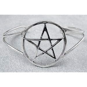 Sterling Silver Pentacle Bracelet