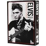 Elvis - Black and White Playing Cards