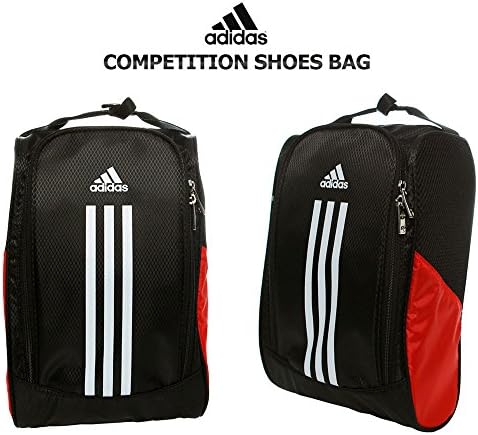 Genuine Adidas Shoes Bag Golf Football Soccer Sports Shoes Case, x 1 pcs (Black Color)