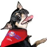 MLB Philadelphia Phillies Red Small Pet Bandana (Medium/Large)