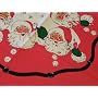 Vintage Retro Santa Christmas Tablecloth