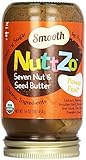 Nuttzo Seven Nut And Seed Butter, Smooth, 16 Oz, Pack Of 6