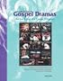 Lectionary-Based Gospel Dramas for Lent and the Easter Triduum