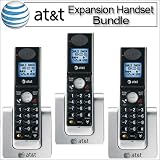 AT&T TL90078 DECT 6.0 Digital Cordless Expansion Handsets 3-pack for TL92278 TL90078
