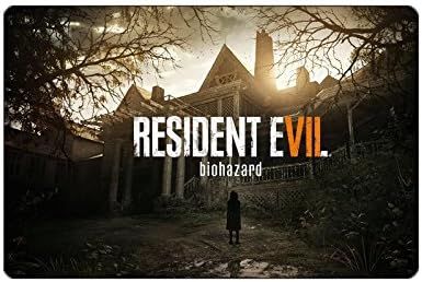 TBY Resident Evil 7 Biohazard outdoor/indoor machine-washable custom doormat rug 23.6x15.7 inch
