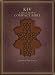Book KJV Large Print Compact Cross Design Bible, Brown