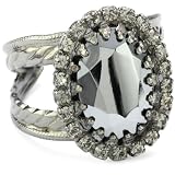 Sorrelli Midnight Moon Double Gunmetal Band Ov