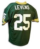 Autographed Dorsey Levens Packers Throwback Green Jersey